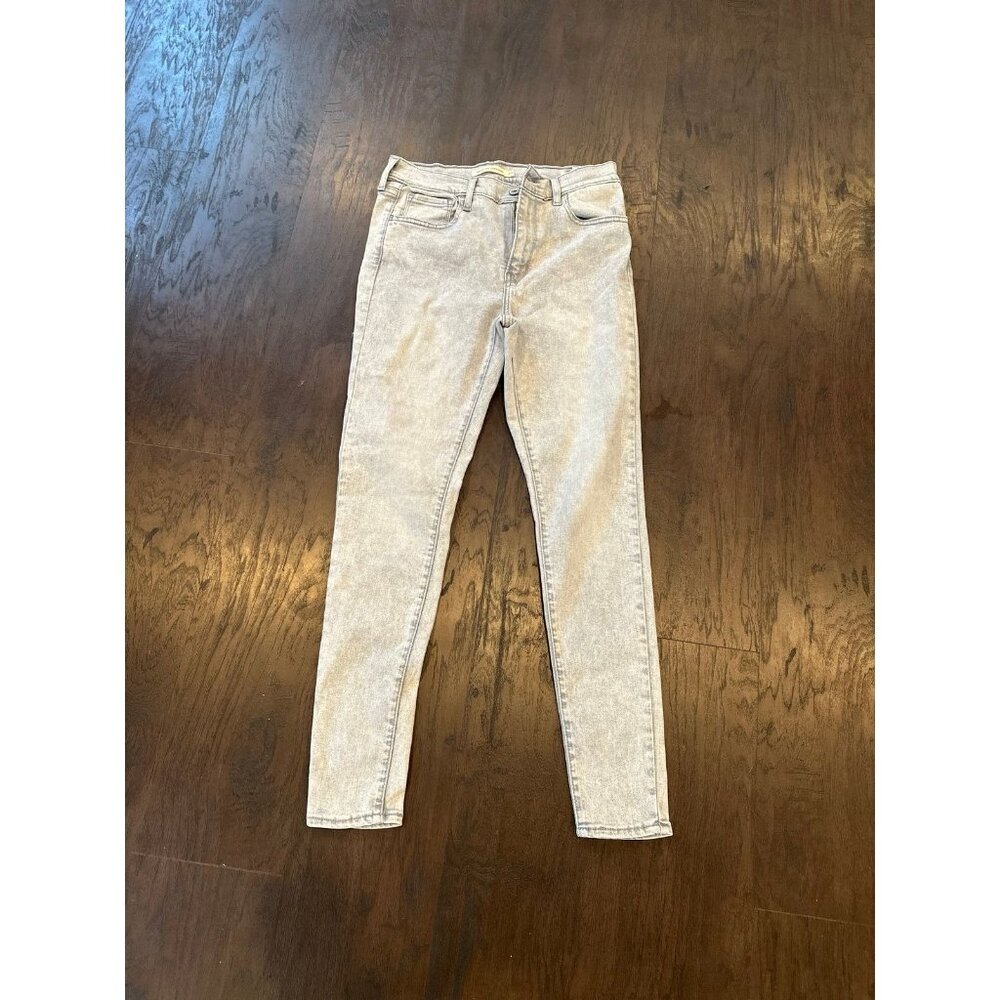 Levi’s 720 High Rise Super Skinny Womens‎ 27 gray jeans b13